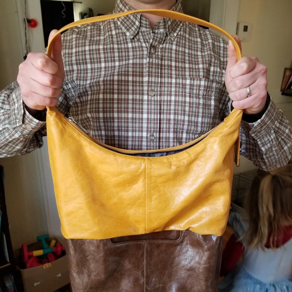 Hobo two tone bag & matching wallet